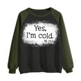 thumbnail image 5 of 2023 Chandail en Molleton Mode pour Femmes 50 % de Réduction Liquidation T-shirt Imprimé Manches Longues Blouse Col Rond Hauts Décontractés Chandail en Molleton, 5 of 5