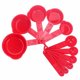thumbnail image 1 of Wmhsylg Vajilla 10 piezas para hornear Juego de herramientas Cucharas Café Tazas medidoras de plástico Medición Cocina, Comedor y Bar Rojo, 1 of 7