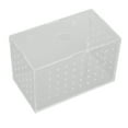 thumbnail image 4 of Caja de cría de peces de acrílico de alta transparencia, tanque incubador con ventosas para crías de camarones y peces payaso, 14 x 8 x 9 cm (5,5 x 3,1 x 3,5 pulgadas)., 4 of 14
