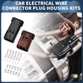 thumbnail image 2 of Unique Bargains 6 Pin Car Electrical Wire Connector Plug Housing Kits Waterproof 1 Set 2.8mm Series Brown, 2 of 6