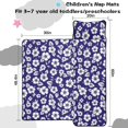 thumbnail image 5 of Pioneer Flower Floral Print Pattern Toddler Nap Mat for Teens Preschool Daycare, Teens Sleeping Mat Bag, Toddler Sleeping Bag with Pillow, 5 of 6