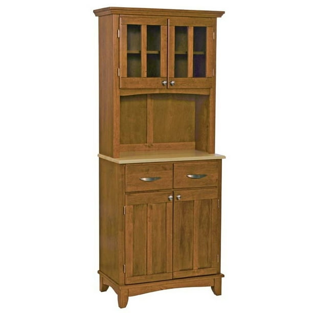 Buffet of Buffet with Wood Top and Hutch