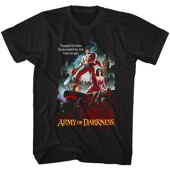 Army Of Darkness Logo Black Adult T-Shirt 5Xl