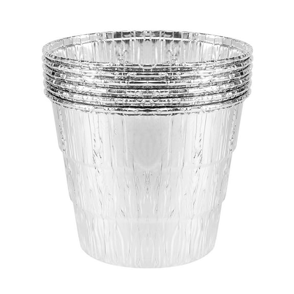 Disposable Grease Bucket Liners Fit for Wood Fired Pellet BBQ Grill Accessories 6 Pack