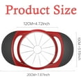thumbnail image 2 of Apple Slicer, 4.72 Inch Apple Corer and Slicer - Apple Cutter with 12 Sharp Blades, Apple Corer Tool - Easy Gadgets, 2 of 7