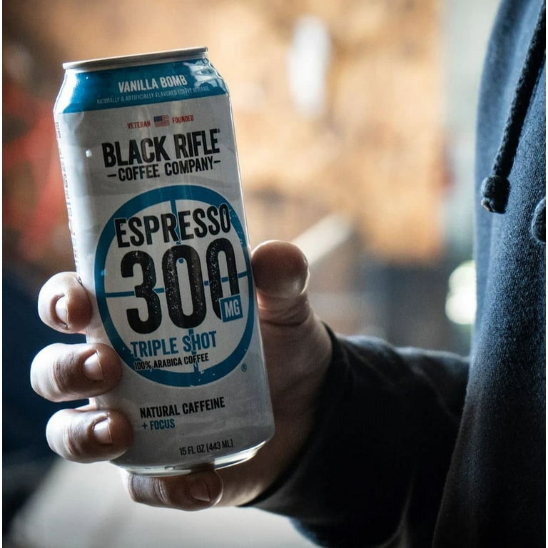 Black Rifle Coffee Company Pre-Made Iced Espresso Vanilla Bomb