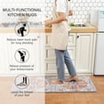 thumbnail image 5 of Boho Kitchen Rugs Sets of 2 Boho Floral Kitchen Mats and Rugs Non Slip Washable Kitchen Floor Mats Farmhouse Bohemian Kitchen Rugs for Home Office Bathroom Entryway Decoration, 5 of 6