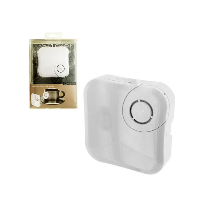 X Sticker White Vibration Speaker 4 Count