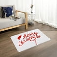 thumbnail image 4 of yuksok Carpet Anti Skid Festive Santa Claus Elk Rectangular Reusable for Bedroom Living N, 4 of 7