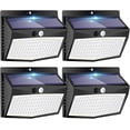 thumbnail image 1 of SHILIU-Solar Lights Outdoor Motion Sensor Light, 3 Modes Solar Wall Lights, IP65 Waterproof Wireless Solar Powered Security Lights for Backyards Fence Garden Deck Garage-Cold White, 1 of 4