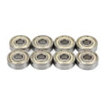 thumbnail image 1 of 8 rodamientos de bolas 608ZZ ABEC 11 de acero al carbono sellados para patinetas de 8 x 22 x 7 mm para patines y tablas de baile., 1 of 14