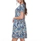thumbnail image 2 of Disketp Paisley Floral Branches para Vestido de Manga Corta para Mujeres, Vestidos de Verano para Mujeres, Casual y Holgado para la Playa, 2 of 6