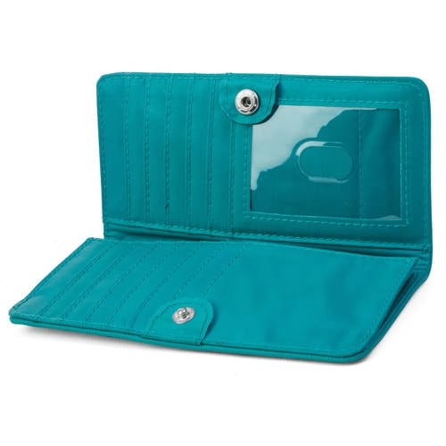 Women's Slim Wallet with Safe Keeper