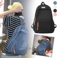 thumbnail image 3 of Sac à Dos Décontracté Mode Sac Multifonctionnel pour Ordinateur Portable Grande Capacité Nylon Sac d'École Multi-Poches pour Unisexe, 3 of 6