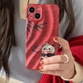 thumbnail image 2 of Cute Panda Bird Lotus Bamboo Folds Red Soft Phone Case Compatible with iPhone Case (Red,iPhone 11), 2 of 6