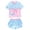 1-Light Blue1625, variant on Tiijoy Girls Two Piece Swimsuit UPF 50 Ruffle Cartoon Rash Guard and Shorts, Sizes 2-12