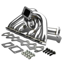 DNA Motoring TM-1JZGE-S-T3 For 1986 to 1992 Supra Stainless Steel T3 Turbo Manifold w / 44mm Wastegate Port - MK3 MarK III 1JZ -GTE 87 88 89 90 91