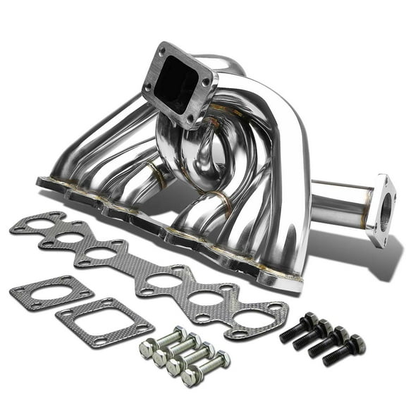DNA Motoring TM-1JZGE-S-T3 For 1986 to 1992 Supra Stainless Steel T3 Turbo Manifold w / 44mm Wastegate Port - MK3 MarK III 1JZ -GTE 87 88 89 90 91