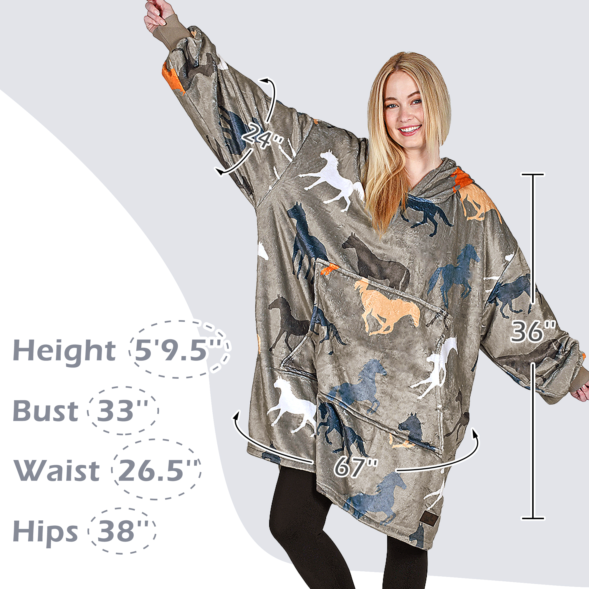 Catalonia Oversized Blanket Hoodie Sweatshirt, Wearable Fleece Pullover for Adult Men Women Teenagers Kids Wife Girlfriend