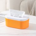 thumbnail image 4 of Basic Plastic Tissue Box Cover, Simple Design for Bathroom/Bedroom Countertops, Durable Household Organizer, 4 of 6