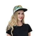 thumbnail image 6 of Hirioo Starfish And Seashell for Baseball Cap Men Cap Flat Brim for Men Women Teens Adjustable Baseball Cap, 6 of 7