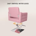 thumbnail image 3 of UBesGoo Hair Salon Chair Hydraulic Barber Chair for Home Barbershop Black, Braiding Chair for Hair Stylist Heavy Duty, Styling Hairdressing Beauty Spa Equipment, 3 of 9
