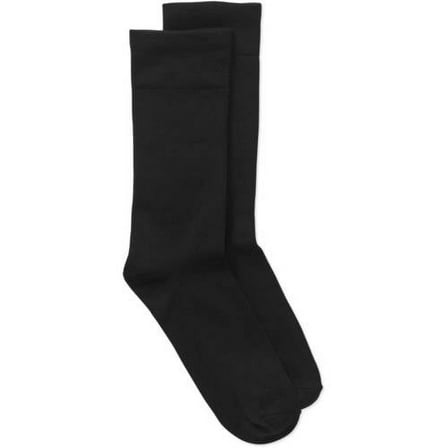 No nonsense Women's Ultra Smooth Sock, Black, One Size