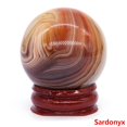 thumbnail image 3 of Bola de piedra de 40 mm, amatista natural, ojo de tigre, fluorita, cristal curativo, wicca, esfera de masaje, piedra preciosa energética, globo de cuarzo, decoración del hogar, 3 of 5