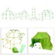 thumbnail image 5 of s de construcción fuerte para , fuerte, construcción de regalos, s de plástico para y niñas, tienda de juegos, bolas y palos de - Sin tienda sin carpa Sunnimix Bolas de construcción de fuertes para niños, 5 of 8