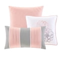 thumbnail image 4 of Gracie Mills Glenda 6-Piece Reversible Cotton Quilt Set Floral Aqua GRACE-3146, 4 of 4