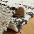 thumbnail image 5 of SAFAVIEH Manhattan Ronald Geometric Area Rug, Ivory/Dark Brown, 5' x 8', 5 of 8
