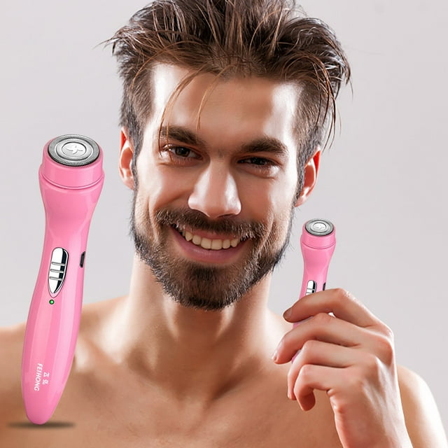WIFKLSIIPG Mini Rasoirs Électriques Portables Sans Fil Rechargeables USB pour Usage Humide et Sec pour Hommes