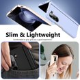 thumbnail image 6 of for Samsung Galaxy Z Fold 5 Case [Hidden Magnetic Kickstand], Z Fold 5 5g Kickstand Phone Case Slim Hard PC Bumper Shockproof Support Wireless Charging Z Fold5 5g Stand Case Black, 6 of 6