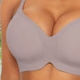 thumbnail image 5 of Antinious Womens Solid Foam Padding Wireless Gentle Support Fixed Padding Comfortable Daily Bra, 5 of 5
