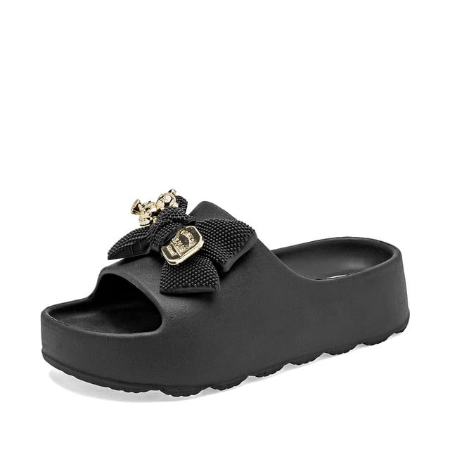 SANDALIA PLANA STARS OF THE WORLD NEGRO 132800