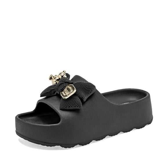 SANDALIA PLANA STARS OF THE WORLD NEGRO 132800