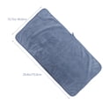 thumbnail image 2 of COMPUKAS 1Set Dark Blue Cotton Bath Sheet Oversized Bath Towel Soft Absorbent for Spa and Home, 2 of 5