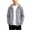 Gray, variant on Rain Jackets Waterproof Hooded Fleece Raincoats Lightweight Windbreakers Jackets for Kids