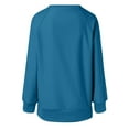 thumbnail image 5 of Bovemsi Womens Sweatshirts Women's Oversized Crewneck Long Sleeve Pullover Shirts Side Zipper 2025 Fall Clothes Winter Fashion Clothes, 5 of 7