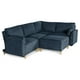 thumbnail image 5 of Sala Modular Makora Morelli Memory Foam Azul Chenille De 5 Módulos, 5 of 10