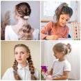 thumbnail image 3 of TSV 48pcs Satin Hair Scrunchies, Elastic Hair Bands, Multicolor Ponytail Holders for Women Girls, 3 of 6