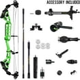 thumbnail image 3 of Sanlida Archery 37" Hero 10 Ⅱ Flagship Top of The Line Target Compound Bow Kit with Accessories for Competition&Professional Archers, 40-50&50-60Lbs, Draw Length 24"-31.5",Limited Life-time Warranty, 3 of 6