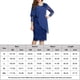 thumbnail image 2 of Vestidos de Fiesta Elegantes ajustado con cuello redondo Vestido de cóctel elegante para mujer Traje diario Cgtredaw Azul Armada T XL para Mujer, 2 of 6