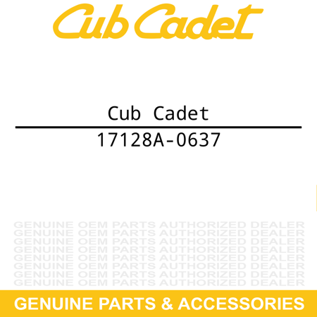 

CUB CADET 17128A-0637 Bracket Spring 13AX694G401 13AJ694H401 13AD674G401