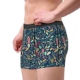 thumbnail image 4 of Daiia berry Nuts Leaf Men's Underwear Boxer Briefs, Cotton Stretch Moisture-Wicking Underwear-X-Large, 4 of 9