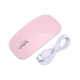 thumbnail image 3 of Mini Nail Polish Glue Drying Lamp USB Interface Folding Mini Mouse Light Therapy Lamp LED Nail Enhancement Lamp, 3 of 5