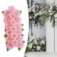 thumbnail image 5 of Panel de flores de rosas artificiales Centros de mesa Arreglos florales de seda Rosado, 5 of 7
