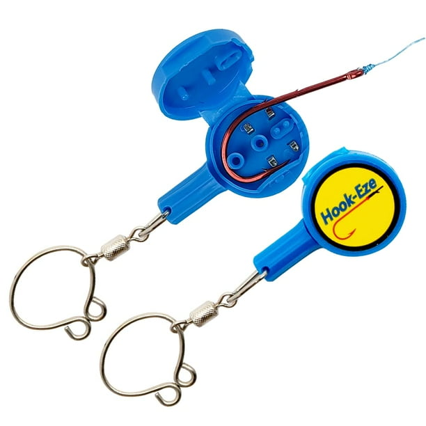 HOOKEZE 2X Fishing Knot Tying Tool, Standard Size Safety Device