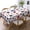 Red White And Blue Stars, variant on Sunflower Frame With Green Round Tablecloth Polyester Waterproof & Washable 60" Table Cloth Indoor and Outdoor for Kitchen Dining Party Picnic Table Cover