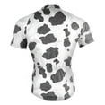 thumbnail image 4 of joogoo Cow Print Men's Cycling Jerseys Mountain Bike Short Sleeve Tops 3XL, 4 of 7